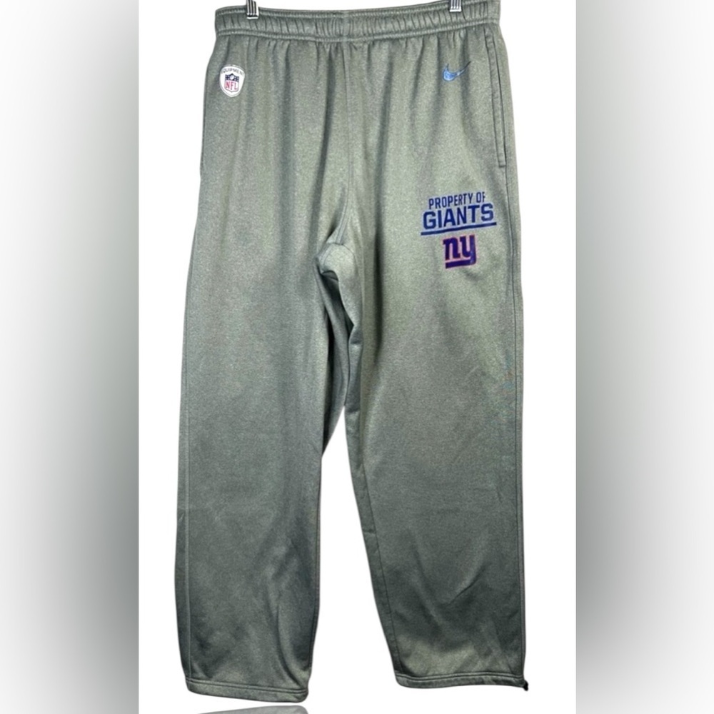 Nike Mens NFL Therma-fit Gray pants - NY Giants - Size XL